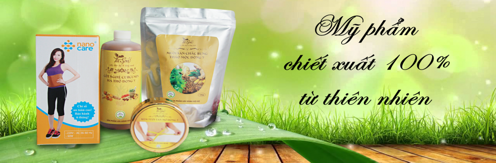 Mỹ phẩm chiết xuất 100% từ thiên nhiên