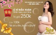 Lì xì đầu xuân cho mẹ và bé nhận ngay quà tặng hấp dẫn