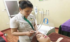 QUY TRÌNH II: Chăm sóc da mặt trắng hồng mịn màng ngừa mụn nám thai kỳ                               với  Sản Phẩm Thảo Dược Cao Cấp Chuyên Sâu Đông Y- IU (buổi 1, 7 và 10)