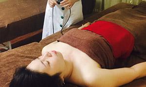 QUY TRÌNH IV: Quy trình làm săn chắc thon gọn và giảm nhăn vùng bụng với Thảo Dược Thiên Nhiên Cao Cấp Chuyên Sâu Đông Y-IU.