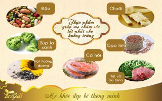 Thực phẩm giúp mẹ chăm sóc tốt nhất cho buồng trứng